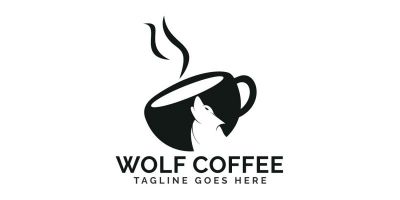 Wolf Coffee Logo Design