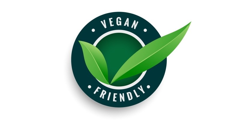 Vegan Logo Vector EPS file