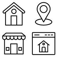 Real Estate Line Vector Icon