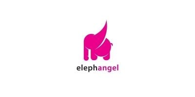 Elephant angel Logo