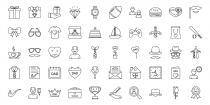 Father Day Vector Icons Set Screenshot 2