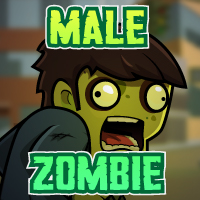 Male Zombie 2D Game Character Sprites 01