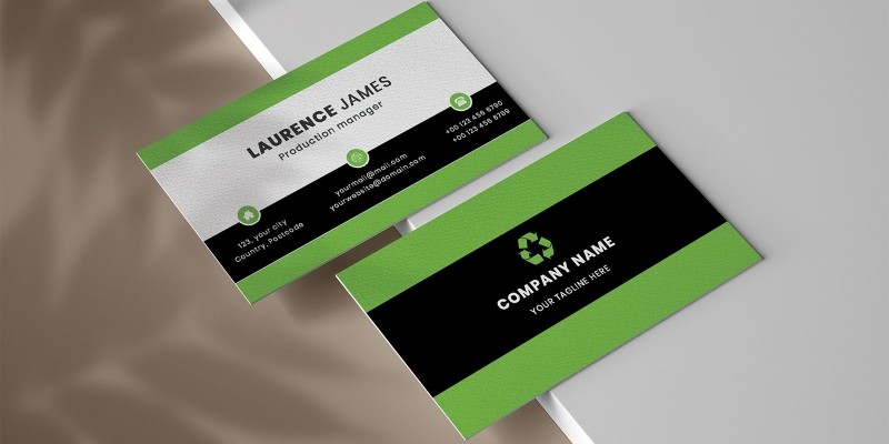 Clean And Simple Business Card Template