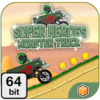 Monster Truck 64 bit - Buildbox Template