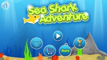 Sea Shark Adventur 64 bit - Buildbox Template Screenshot 1