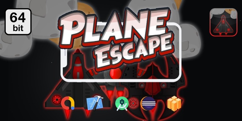 Planes Escape 64 bit - Buildbox Template