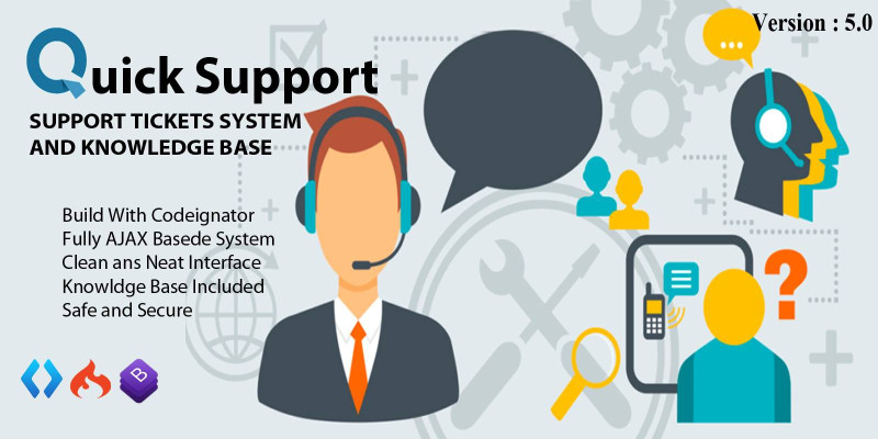 Quick Support Tickets System And Knowledge Base