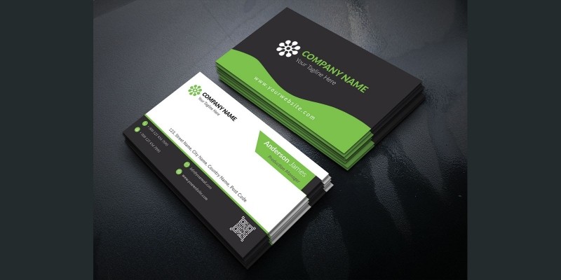 Clean And Simple Business Card Template