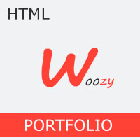 Woozy - Responsive Bootstrap 4 One Page Portfolio 