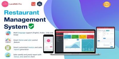LaraRMS - Restaurant Management System