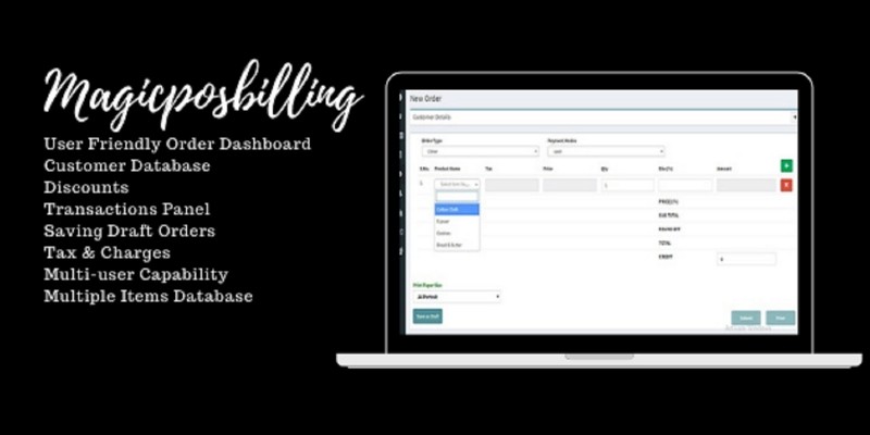 Magic Pos Billing - Ultimate POS Billing Solution