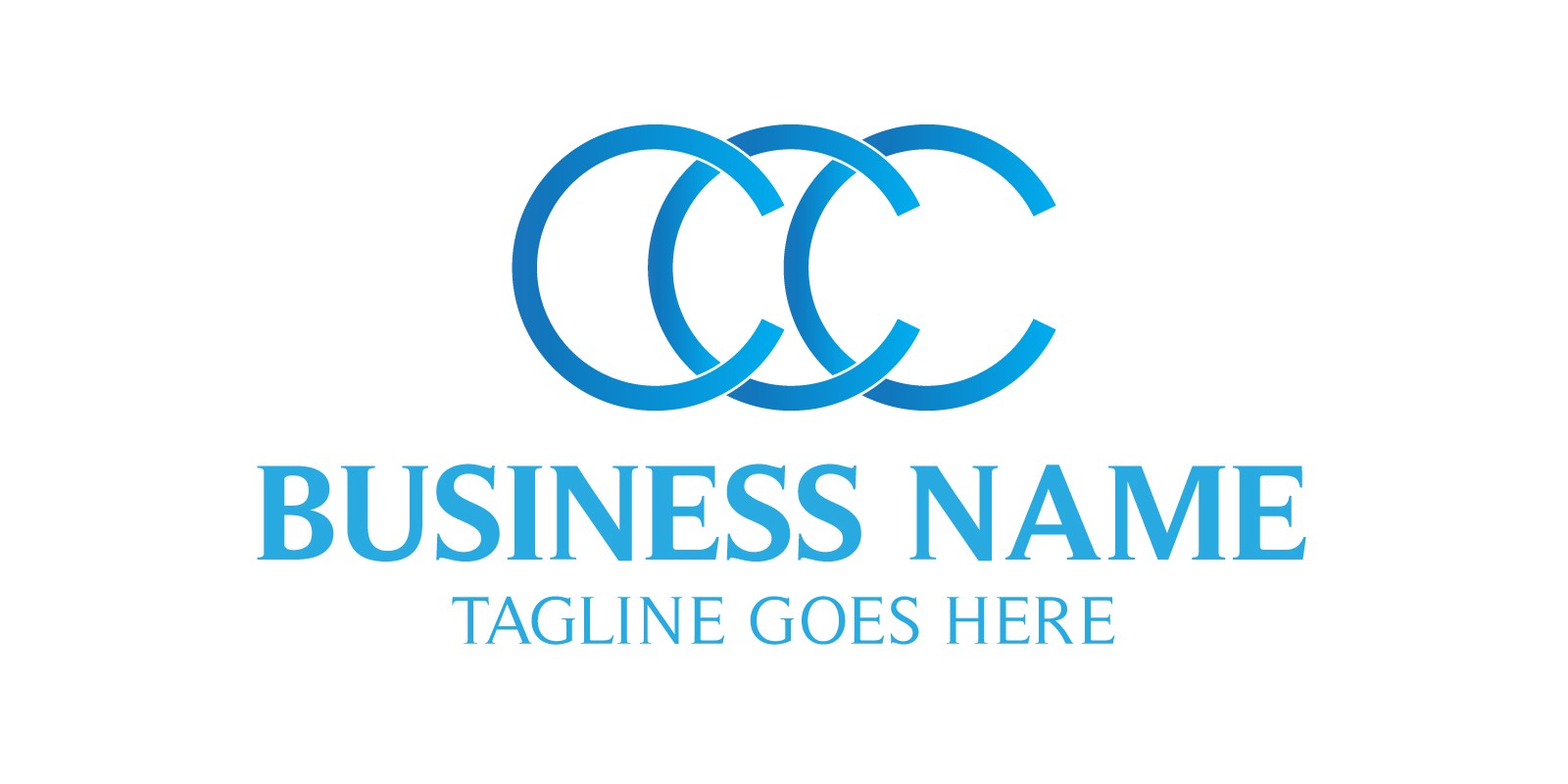 Three C Letter Logo