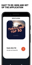 Radio Mini - Android App Source Code Screenshot 4