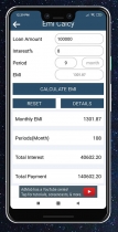 EMI Calculator and GST Calculator - Android App Screenshot 9