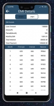 EMI Calculator and GST Calculator - Android App Screenshot 10