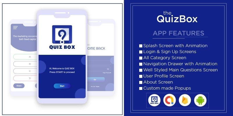 The QuizBox - Android App Template