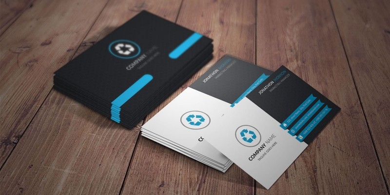 Clean And Simple Business Card Template