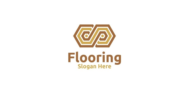 Flooring Parquet Wooden Logo 
