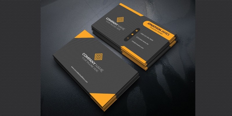 Clean And Simple Business Card Template