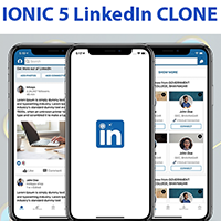 Ionic 5 LinkedIn Clone Template