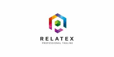 R Letter Colorful Logo