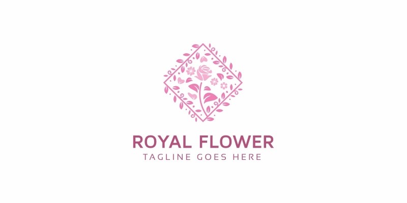 Royal Flower Logo