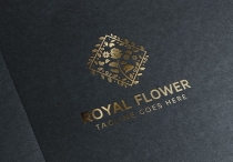Royal Flower Logo Screenshot 4