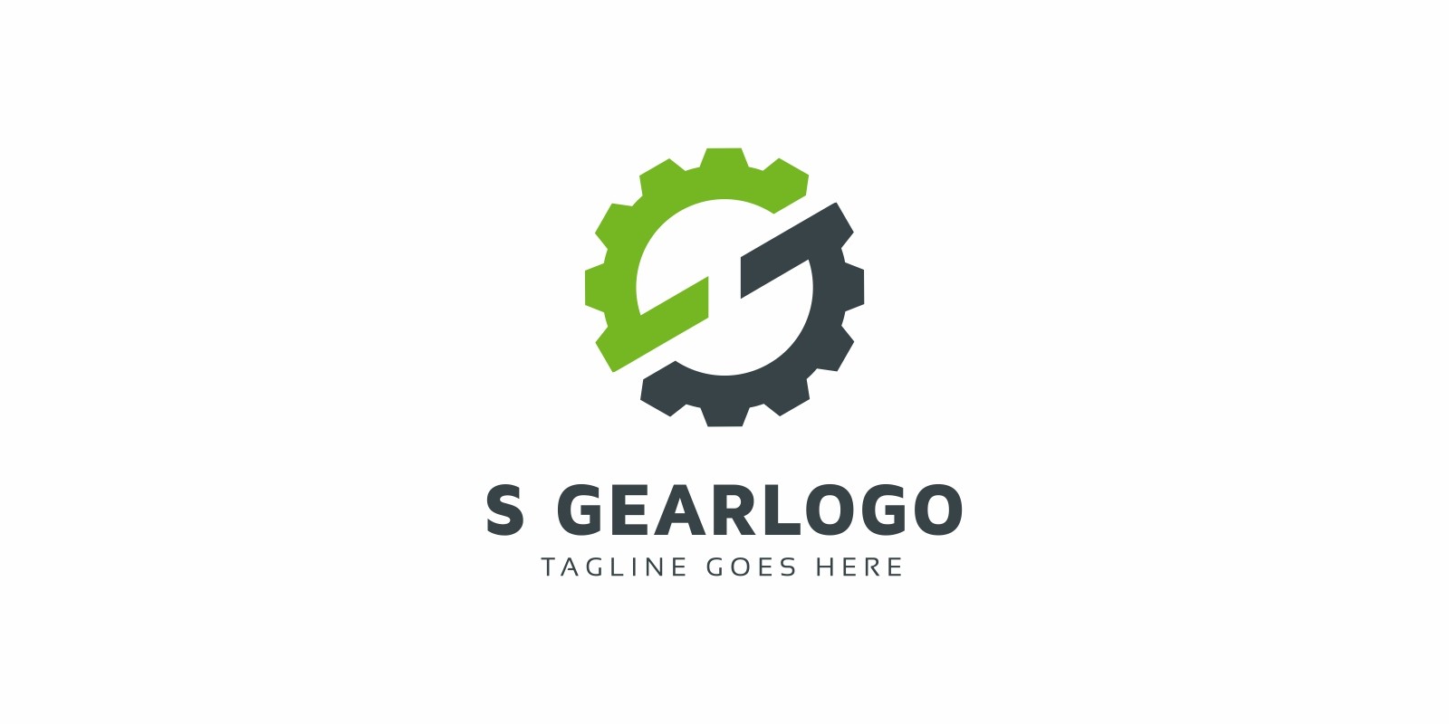 S Letter Gear Logo