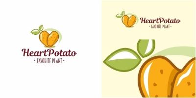 Heart Potato Logo