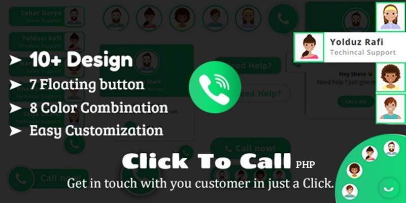 Click To Call - Direct Call  PHP Plugin