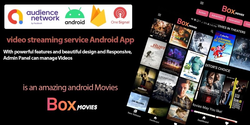 Box Movies - Video Streaming And Movie Android App