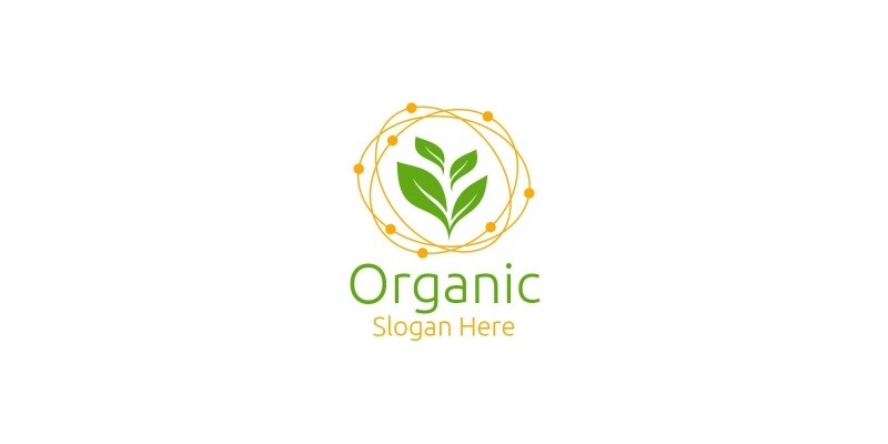 Organic Botanical Gardener Logo Design