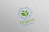 Organic Botanical Gardener Logo Design Screenshot 4