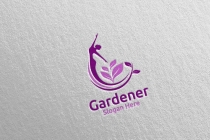 Fairy Botanical Gardener Logo Design Screenshot 2