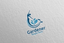 Fairy Botanical Gardener Logo Design Screenshot 4