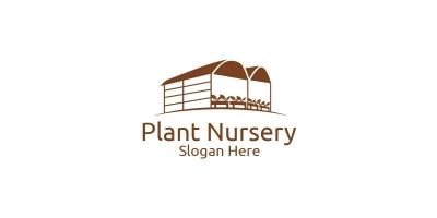 Plant Nursery Botanical Gardener Logo Design