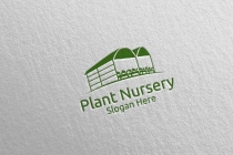 Plant Nursery Botanical Gardener Logo Design Screenshot 1
