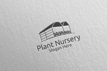 Plant Nursery Botanical Gardener Logo Design Screenshot 3