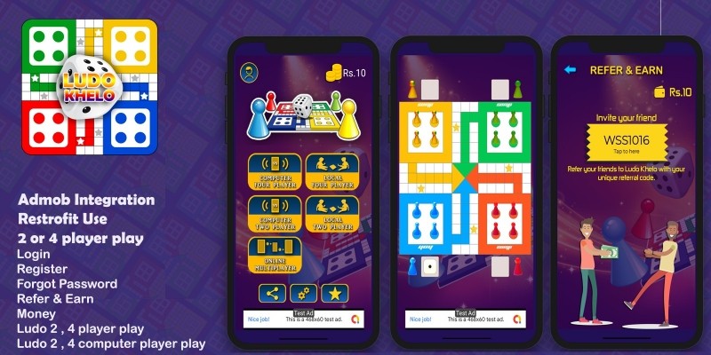 Ludo Khelo Game - Android Studio Source Code