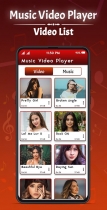 Music Player And HD Video Player - Android App Screenshot 1