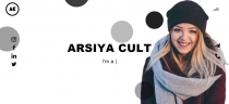 Arsiya Cult - Personal Portfolio Website Template Screenshot 7