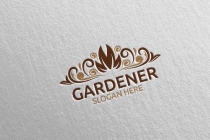 Botanical Gardener Logo Design Screenshot 2