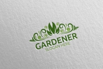 Botanical Gardener Logo Design Screenshot 5