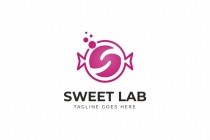 Letter S Sweet Lab Logo Screenshot 1