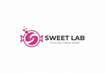 Letter S Sweet Lab Logo Screenshot 3