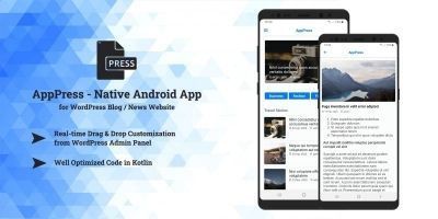 AppPress - Android App for your WordPress Blog