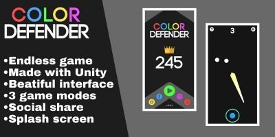 Color Defender - Completed Unity Project