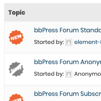 bbPress Stylish Unread Posts