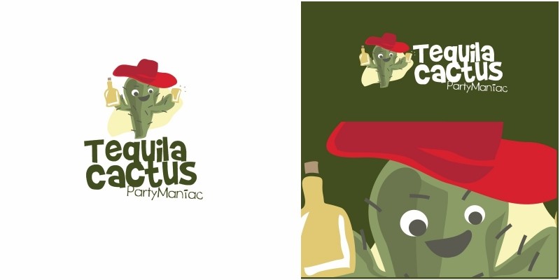Tequila Cactus Logo