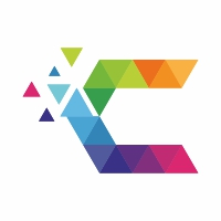 Creative C Letter Colorful Logo